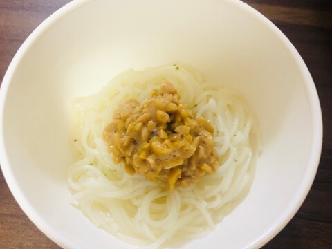 納豆そうめん（離乳食⭐️幼児）